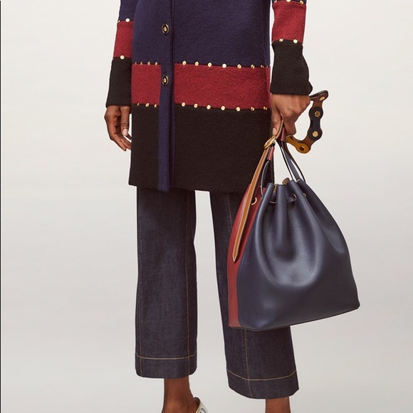 Tory Burch Caroline Hobo multi color NEW - Picture 3 of 8